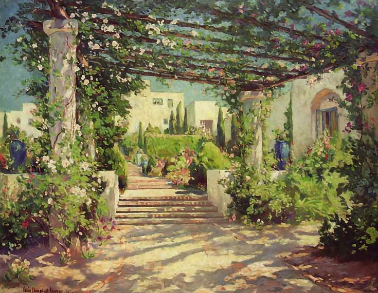 Colin Campbell Cooper - The Terrace at Samarkand