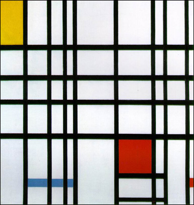 Composition with Red, Blue, and Yellow by Piet Mondrian