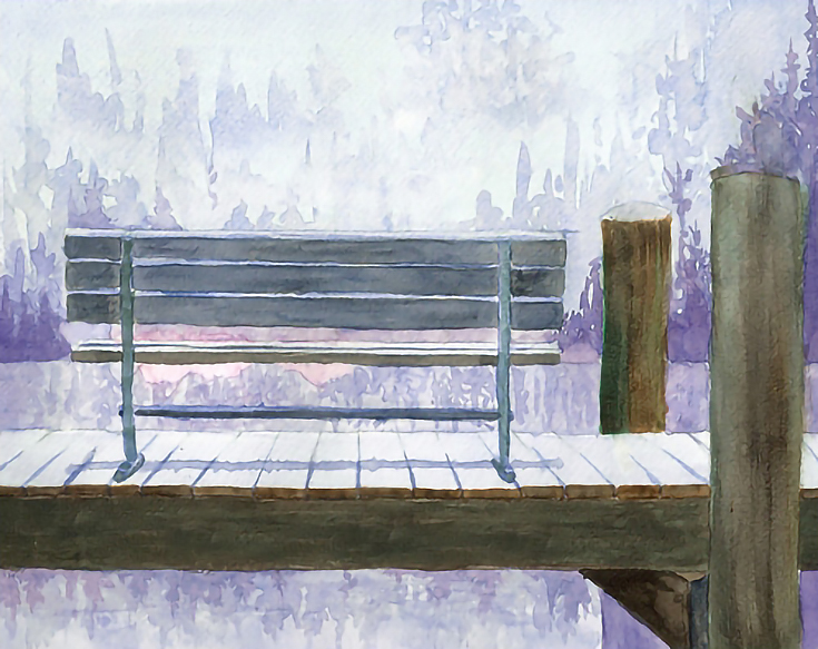 study - river bench 500 px