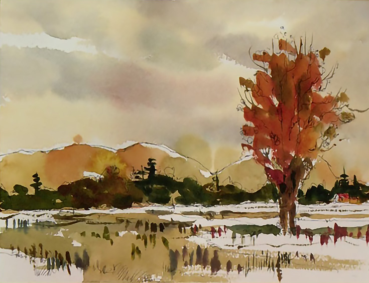 Sketching Landscapes in Pen, Ink & Watercolor: A Craftsy Class Review 