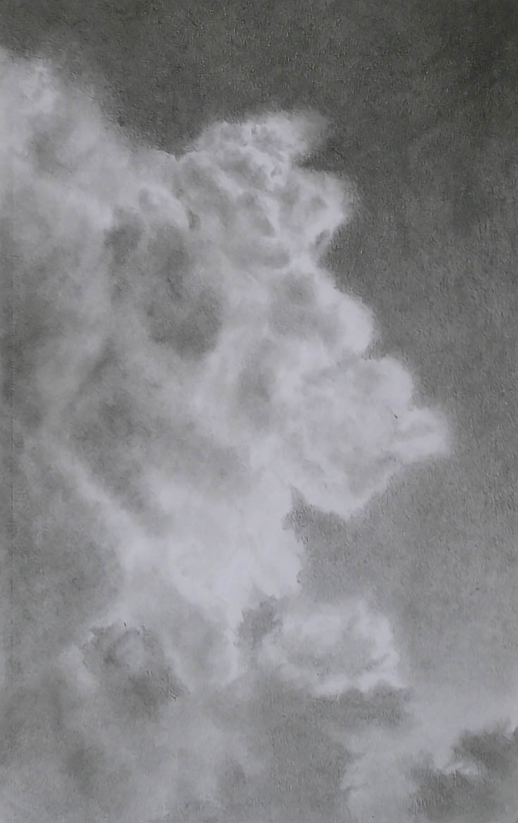 How to Draw Perfect, Luminous Clouds with Graphite Pencils