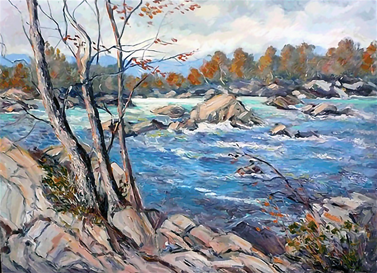 Great-Falls-oil-on-linen