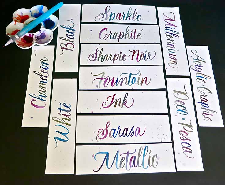 What To Use (And Not Use) When You're Doing Lettering On Acrylic