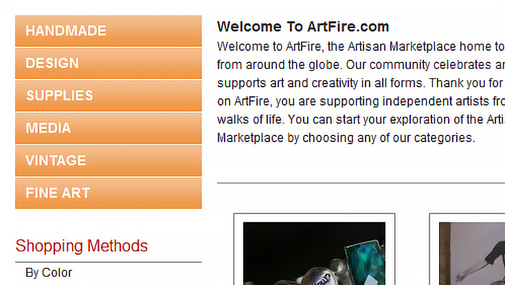 ArtFire-HomePage