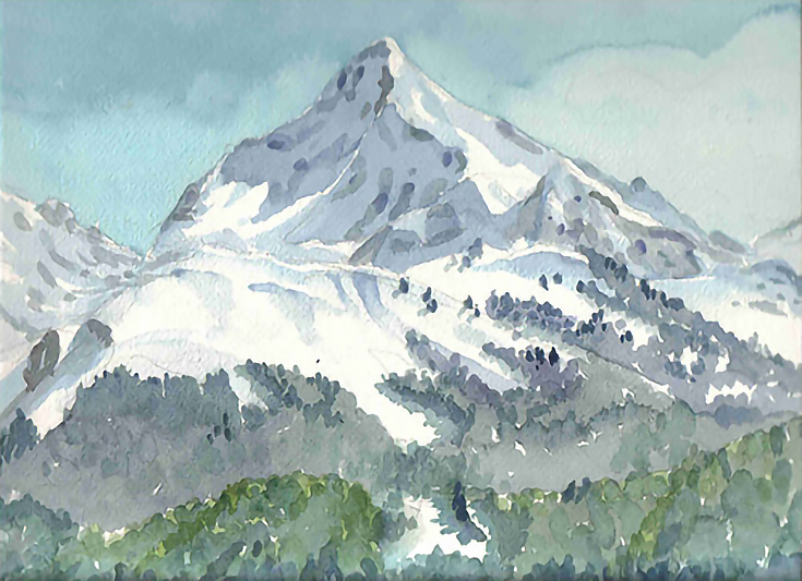 french-alps-painting