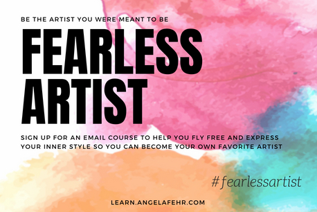 Fearless Artist Emails by Angela Fehr