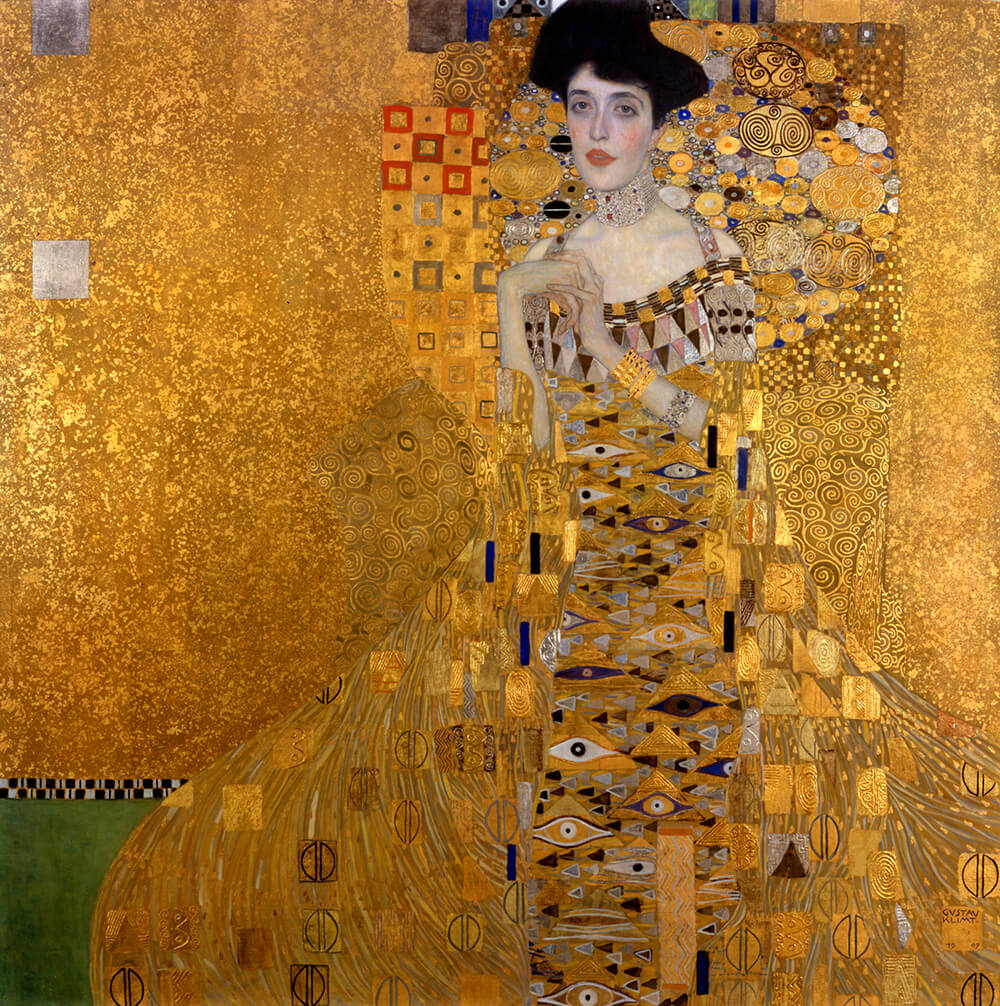 "Adele Bloch-Bauer I" by painter Gustav Klimt