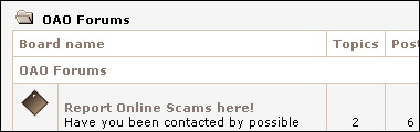 Forums-Online-Scams