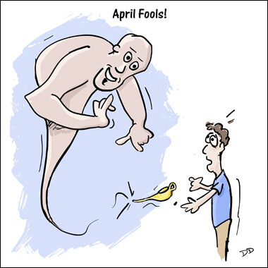 April Fools Cartoon