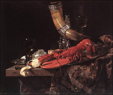 Still Life with Drinking Horn by Willem Kalf