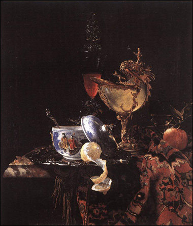Still Life with Nautilus Cup by Willem Kalf