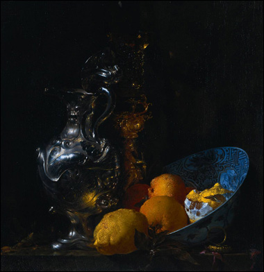 Still Life with Silver Jug by Willem Kalf