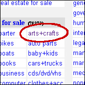 Craigslist Arts and Crafts