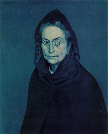 La Celestina by Pablo Picasso (Blue Period)