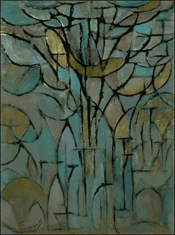 Trees by Piet Mondrian