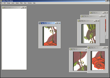 Photoshop New File and Fragments