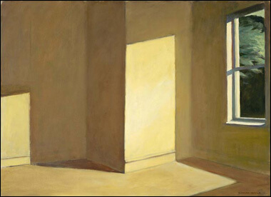 Sun in an Empty Room by Edward Hopper