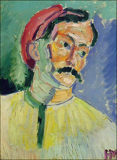 Portrait of Andre Derain by Henri Matisse