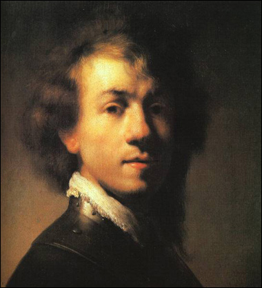 Self-portrait by Rembrandt