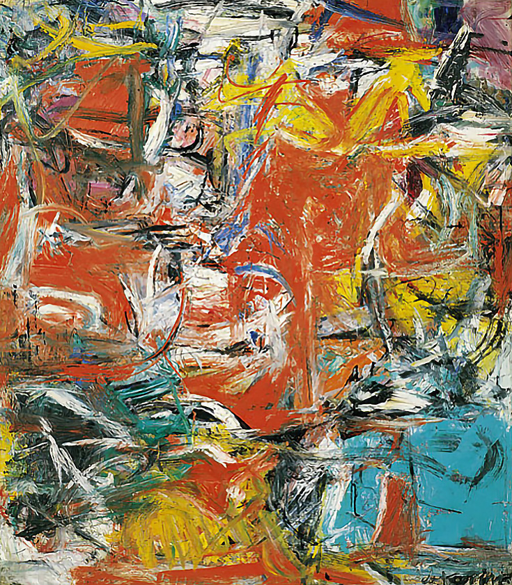 Composition, 1955 by Willem de Kooning