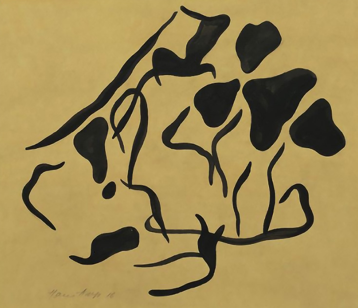 Automatic Drawing by Jean Arp