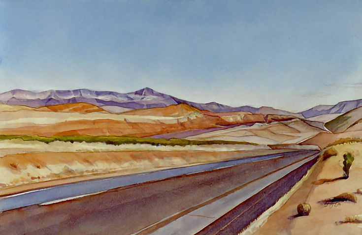 Utah Highway by Greg Marquez