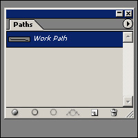 Work Path from Pen Tool