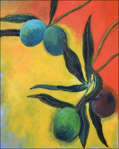 Olives by Moshe Mikanovsky