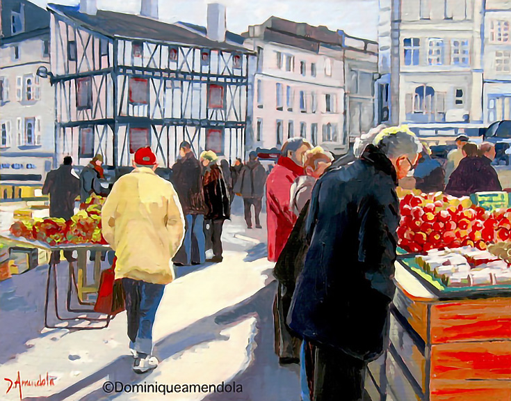 French Market by Dominique Amendola