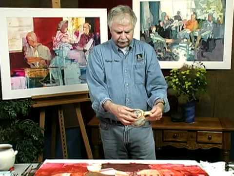 George James: The Artistic Process On Yupo Paper 