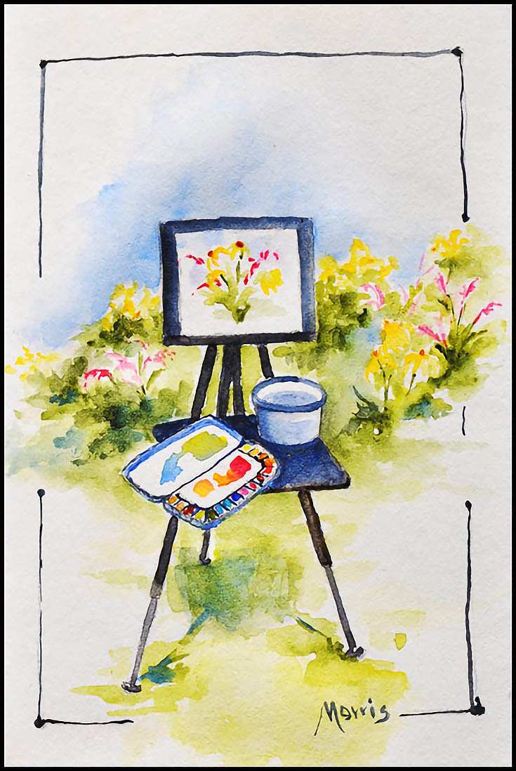 4 Types of Easels for Watercolor Painters 