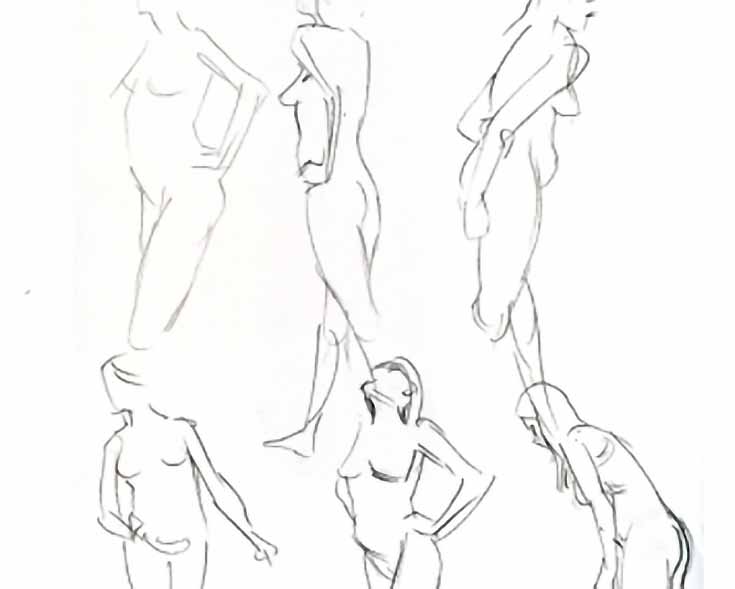 Learn To Draw The Human Body With This Free Figure Drawing E Guide Emptyeasel Com