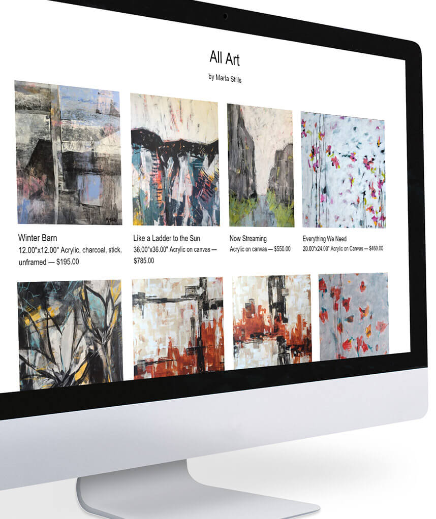 Finally! A Simple Portfolio Website to Display Your Art Online