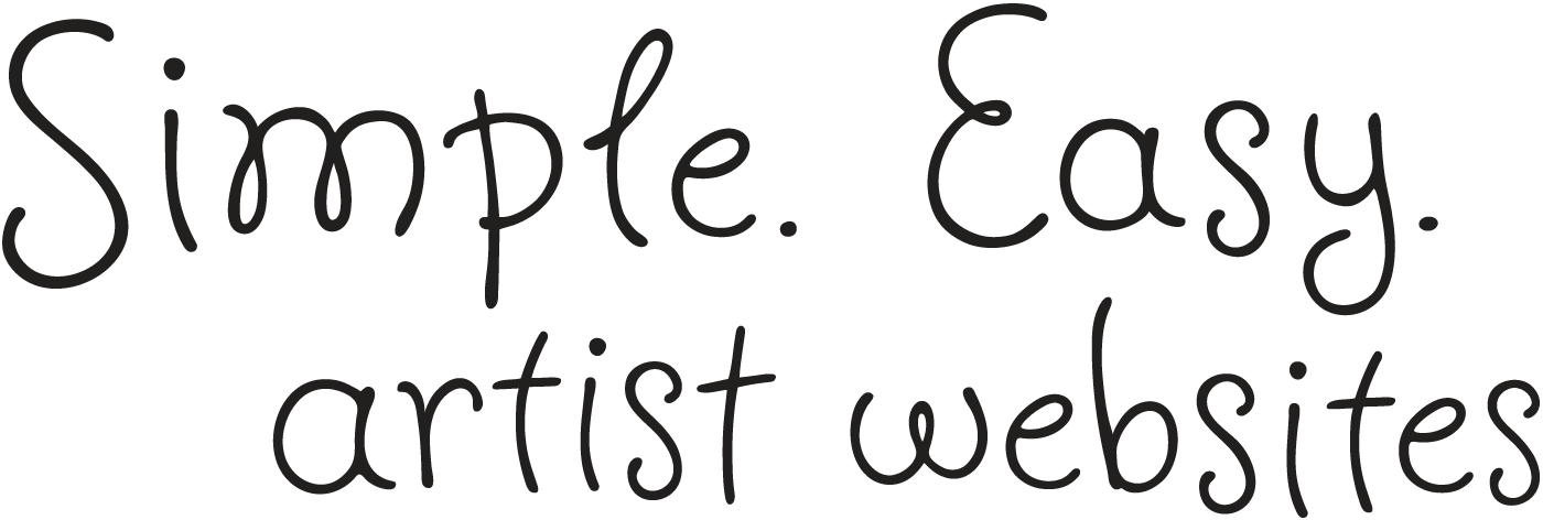 Simple, easy, artist websites